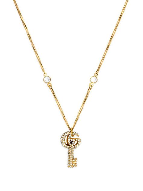 gucci key necklace dupe|gg necklace.